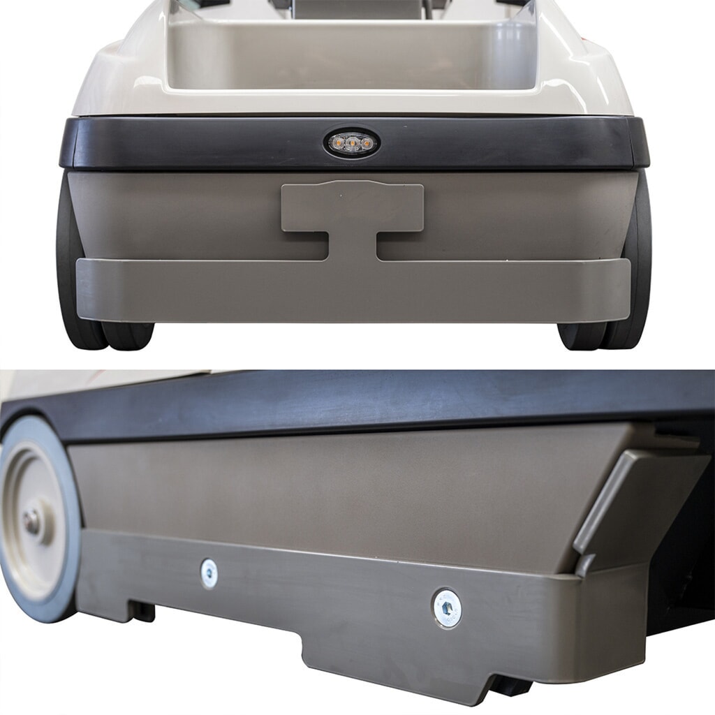 N° de l'image du produit 1 : Protection anticollision et antichoc en métal pour nacelle de préparation de commandes Sprint et Sprint TL de Bravi® Platforms