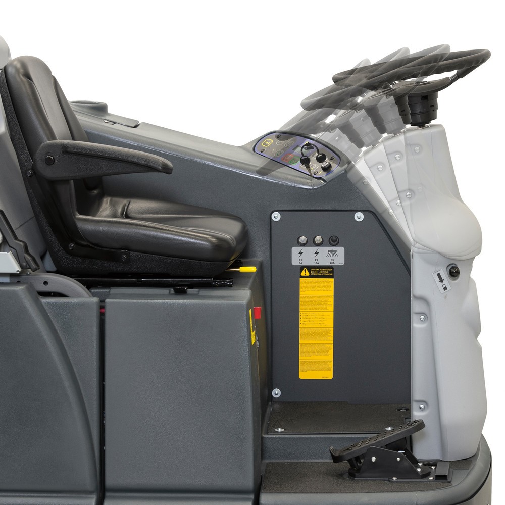 Numéro de l'image du produit 2: Autolaveuse à conducteur porté Nilfisk® SC 6500, rendement théorique de 9 000 m²/h