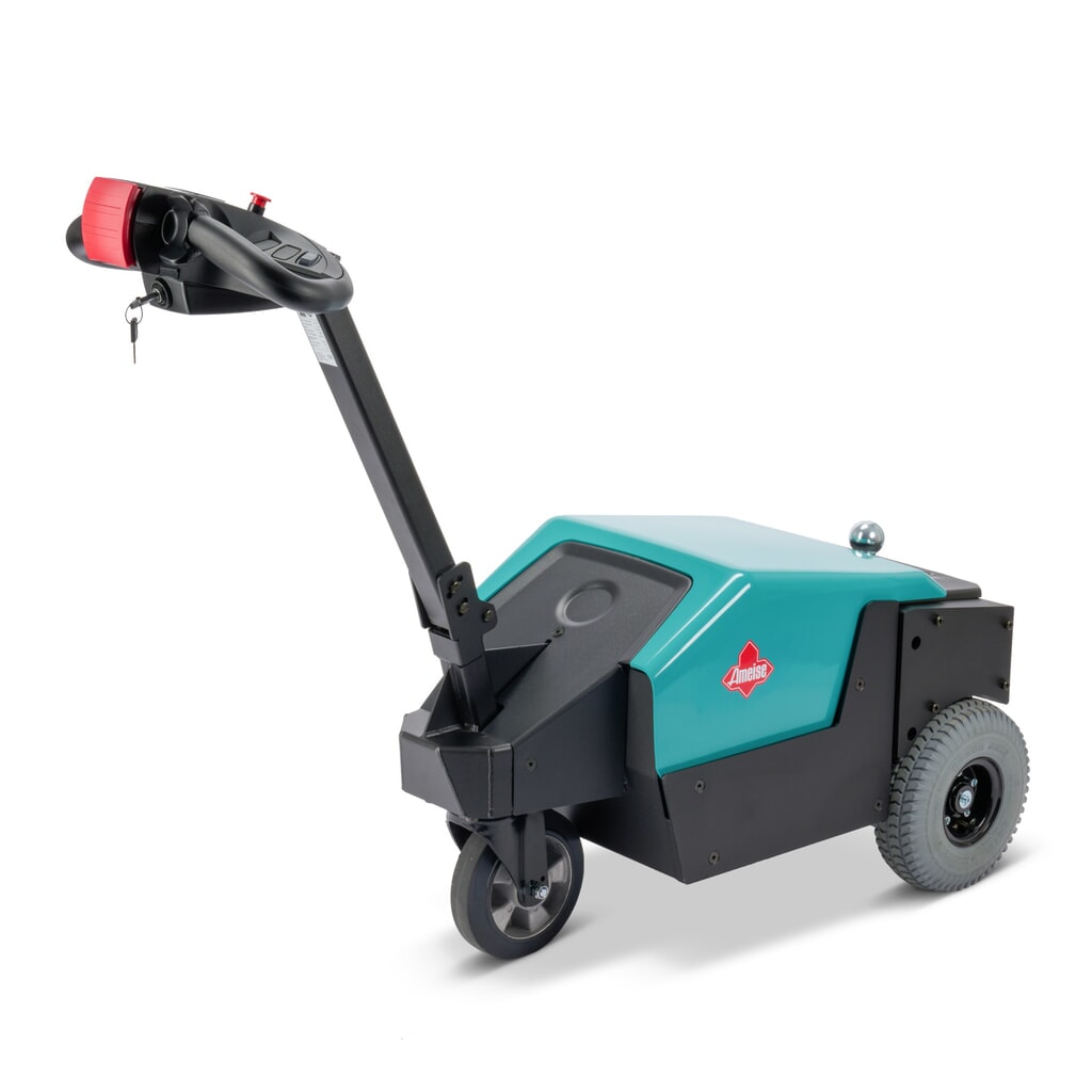 Remorqueur électrique Ameise® TTE 2.0 avec attelage à rotule et axe embrochable Illustration du produit: Remorqueur électrique Ameise® TTE 2.0 avec attelage à rotule et axe embrochable