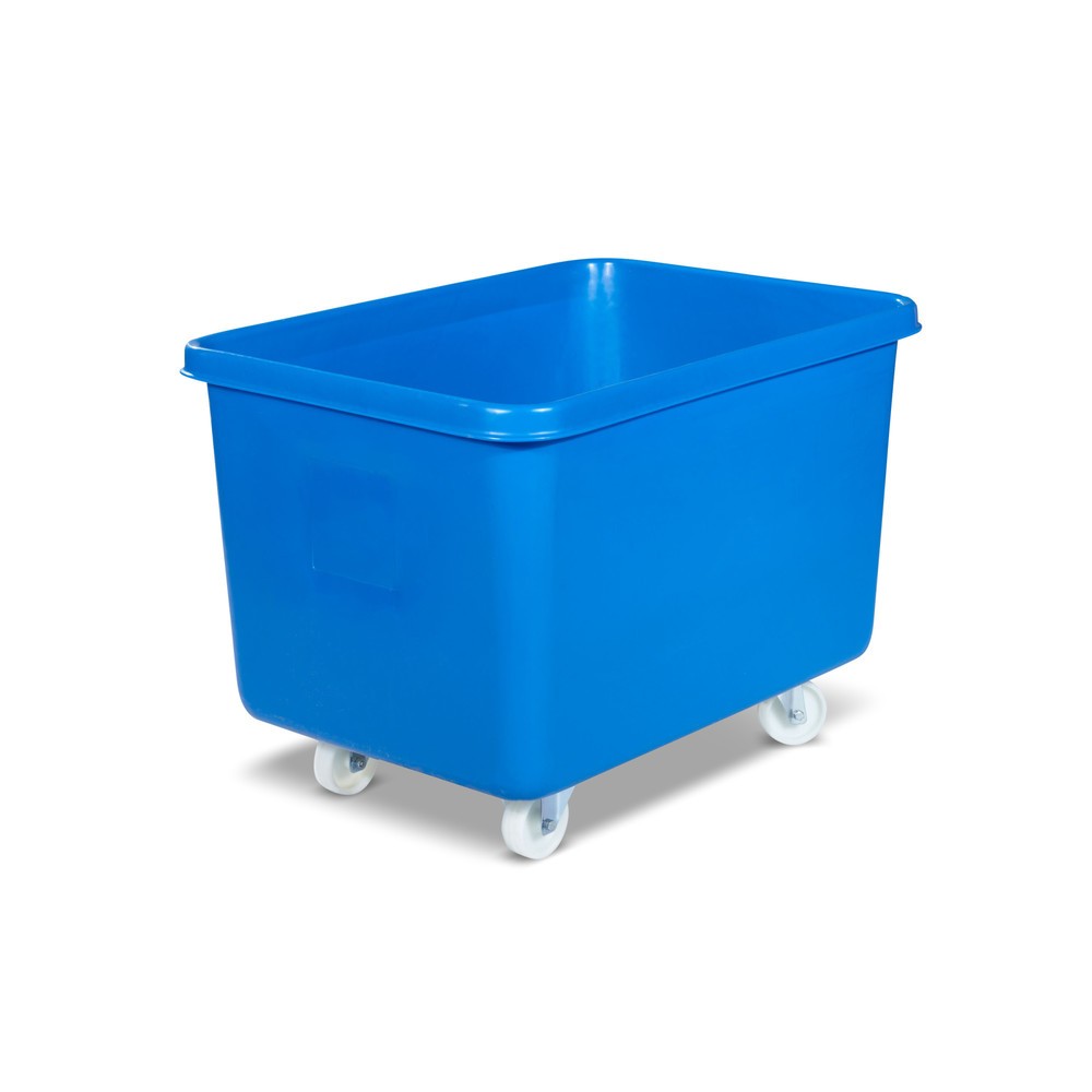 Numéro de l'image du produit 1: Conteneur à roulettes BASIC, l x P 991 x 686 mm, bleu