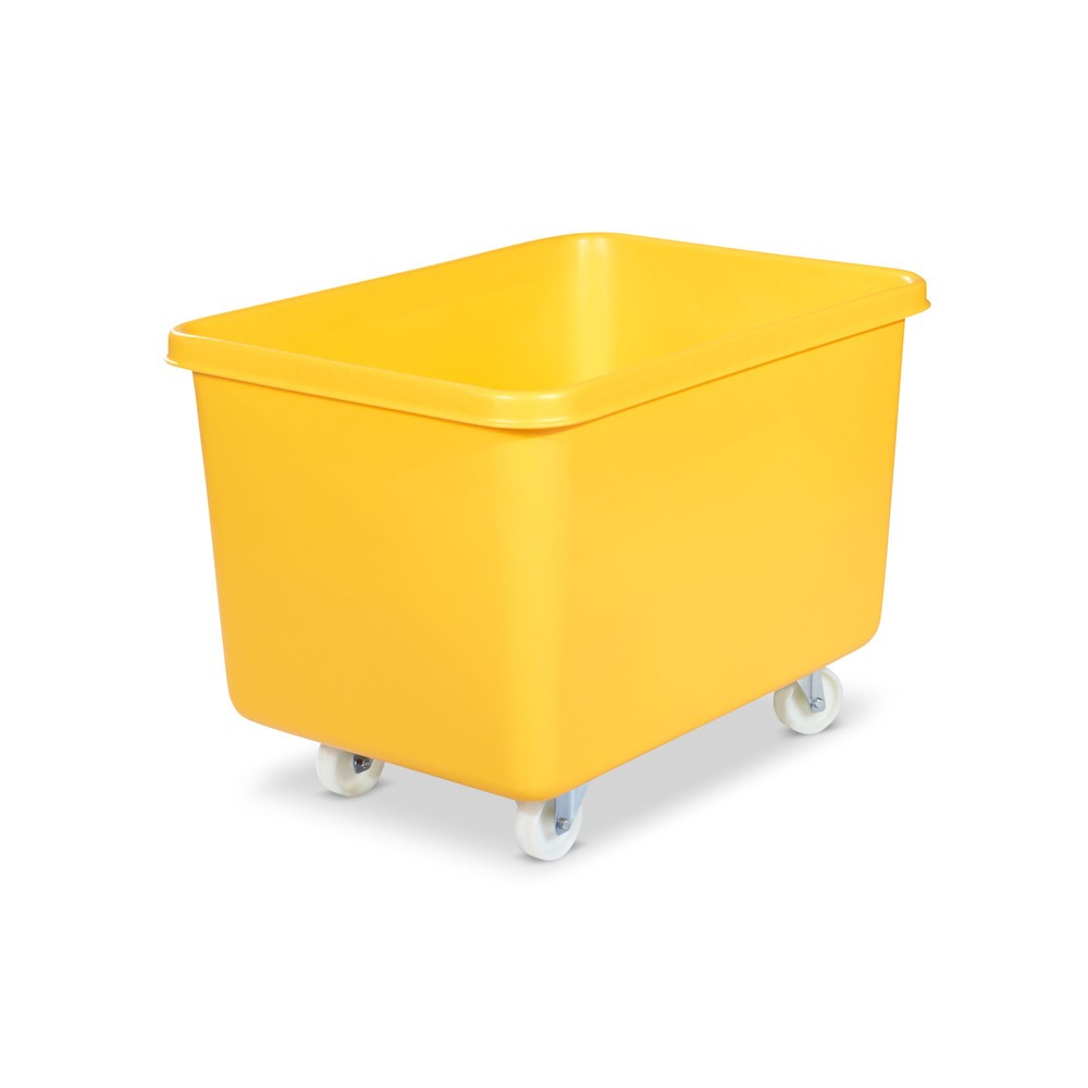 Numéro de l'image du produit 1: Conteneur à roulettes BASIC, l x P 991 x 686 mm, jaune