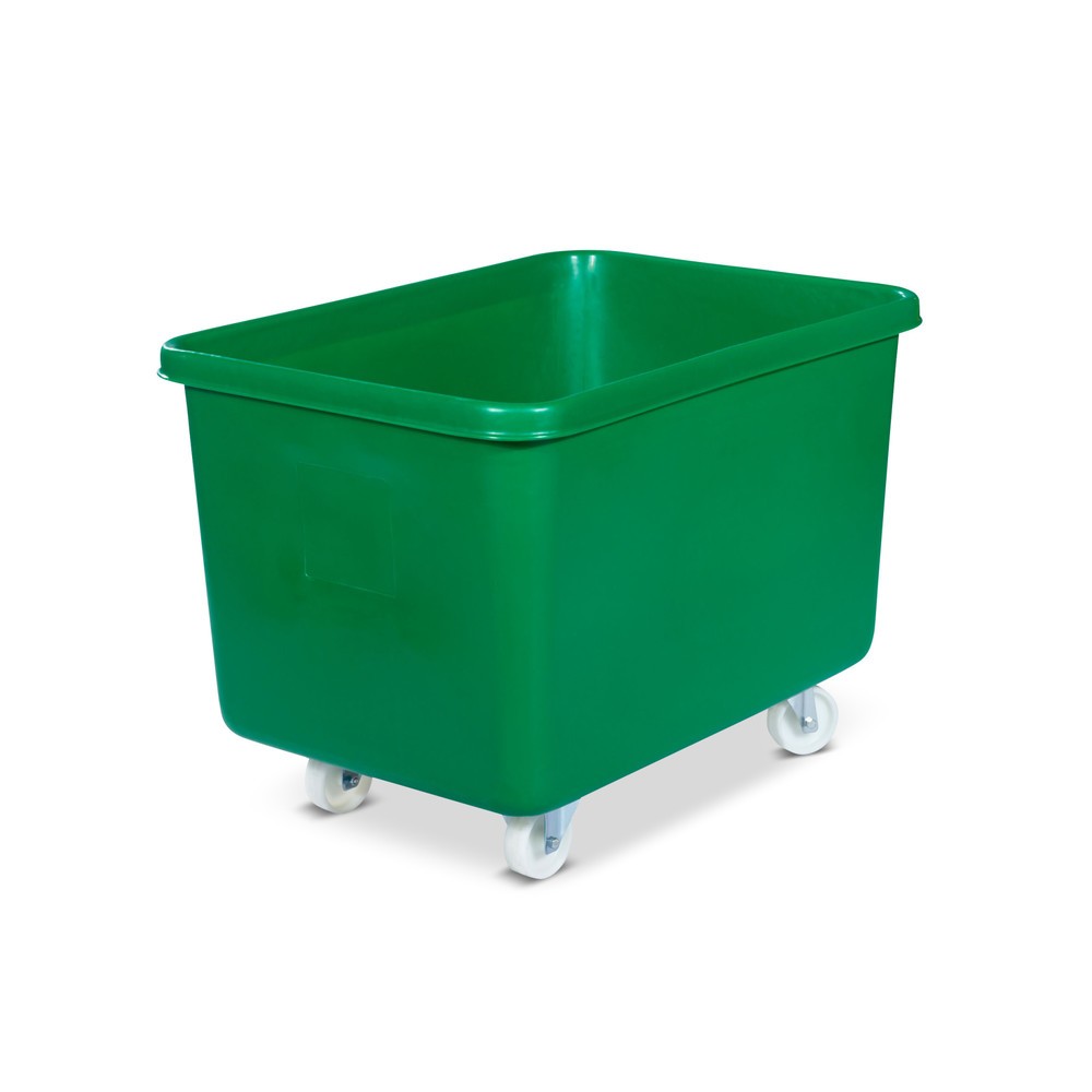 Numéro de l'image du produit 1: Conteneur à roulettes BASIC, l x P 991 x 686 mm, vert