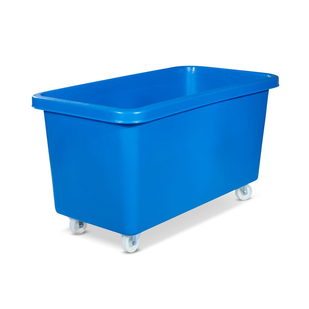 Numéro de l'image du produit 1: Conteneur à roulettes BASIC, l x P 1308 x 699 mm, bleu