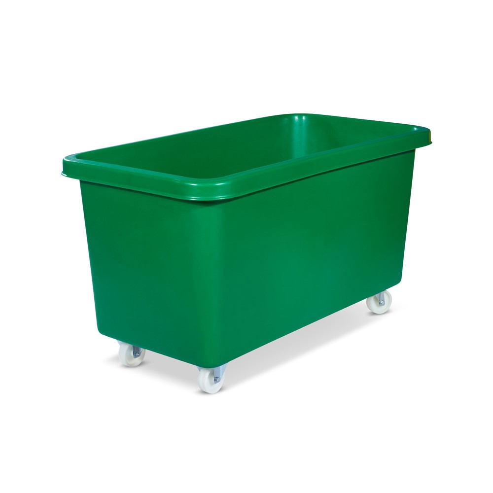 Numéro de l'image du produit 1: Conteneur à roulettes BASIC, l x P 1308 x 699 mm, vert