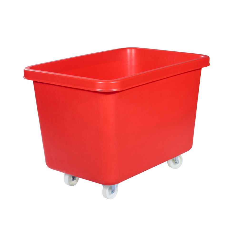 Illustration du produit: Conteneur à roulettes BASIC, l x P 902 x 660 mm, rouge