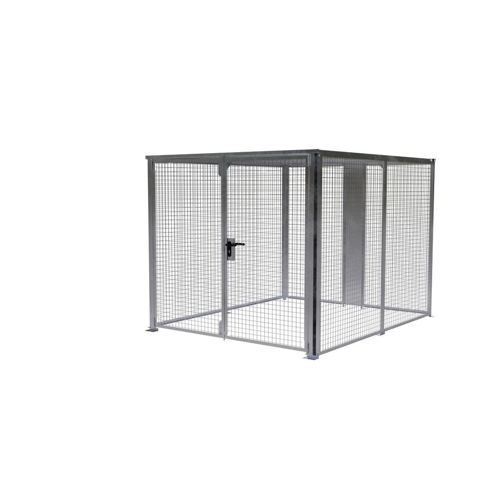 Numéro de l'image du produit 1: Bac de rangement Bauer® LBM 3000, galvanisé à chaud