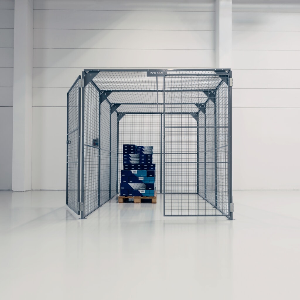 Bac de rangement TROAX®, peint, hxlxP 2.200 x 2.200 x 1.200 mm N° de l'image du produit 2 : Bac de rangement TROAX®, peint, hxlxP 2.200 x 2.200 x 1.200 mm