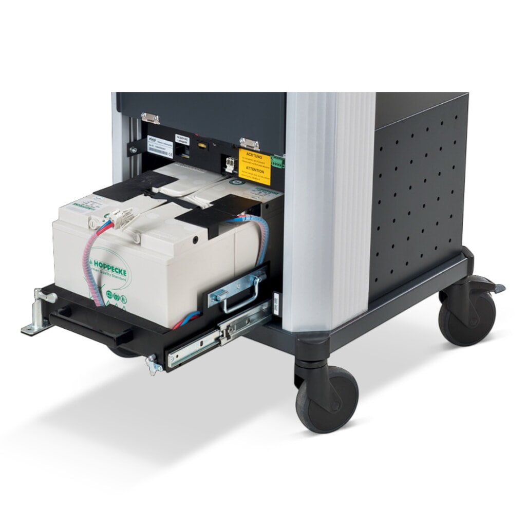 Bac de remplacement de batterie pour poste de travail mobile WMD 212w de Jungheinrich Illustration du produit: Bac de remplacement de batterie pour poste de travail mobile WMD 212w de Jungheinrich