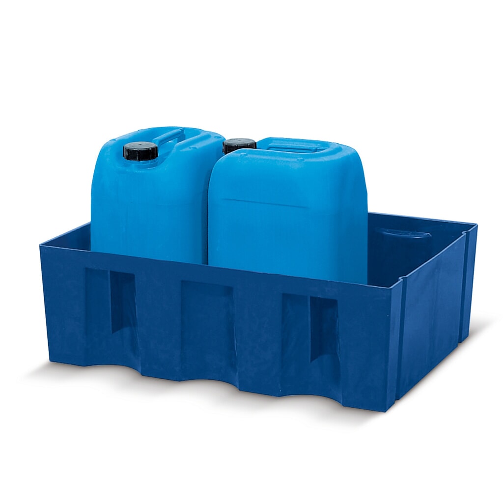Bac de rétention pour bidons de 60 litres