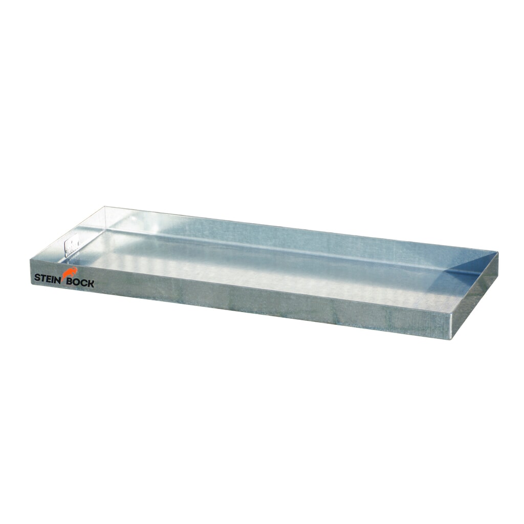 Illustration du produit: Steinbock® bac de rétention pour petits bidons en acier galvanisé, H x l x P 60 x 940 x 370 mm, contenance 12 litres