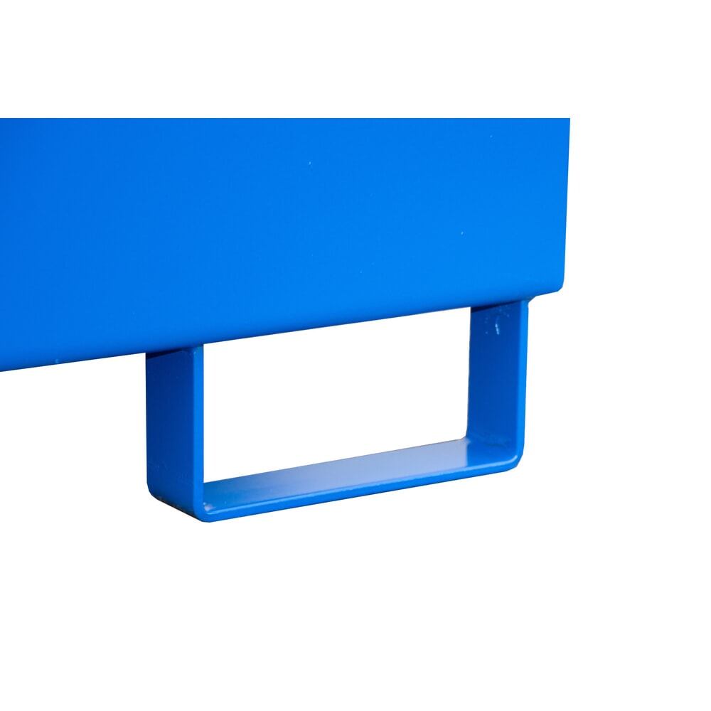 Numéro de l'image du produit 3: Bac de rétention Steinbock® en acier pour 2 cuves KTC/IBC, bleu