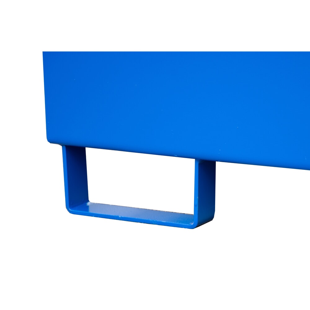 Numéro de l'image du produit 2: Bac de rétention Steinbock® en acier pour 1 cuve KTC/IBC, avec kit de remplissage, bleu