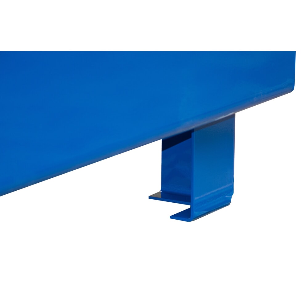Numéro de l'image du produit 2: Bac collecteur Steinbock®, 4x 200 l, H x l x P 285 x 1 200 x 1 200 mm, avec caillebotis, bleu