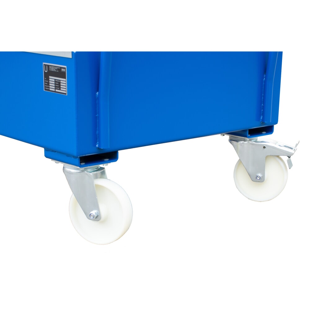 Numéro de l'image du produit 3: Bac de rétention Steinbock® pour fûts de 200 litres, mobile, bleu