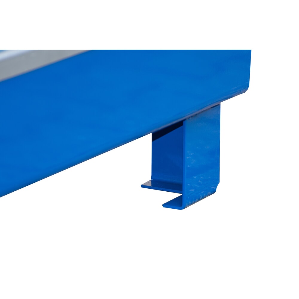 Numéro de l'image du produit 3: Bac de rétention Steinbock® pour 4 fûts de 60 litres, avec caillebotis, bleu