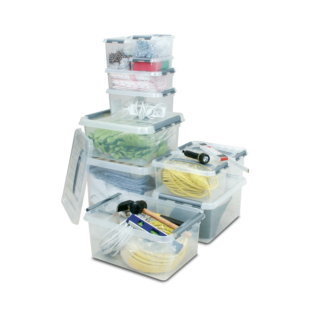 N° de l'image du produit 3 : Bac empilable en PP, 1 litre, 5 pces/UV