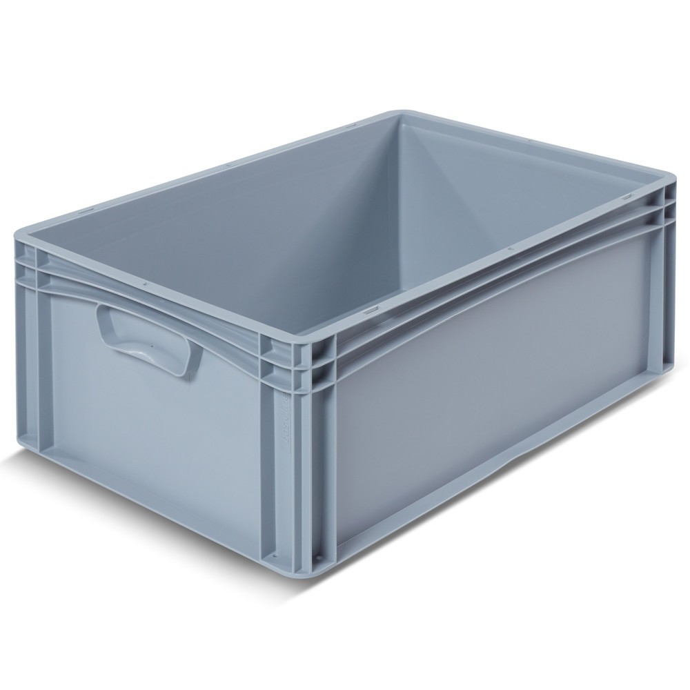 Illustration du produit: Bac Euro empilable BASIC, parois + fond fermés, 44,2 litres