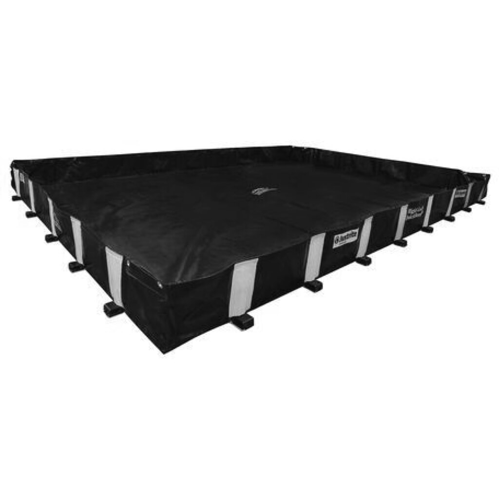 Justrite® bac de rétention pliable en PVC QuickBerm®, capacité 5 432 l Illustration du produit: Justrite® bac de rétention pliable en PVC QuickBerm®, capacité 5 432 l