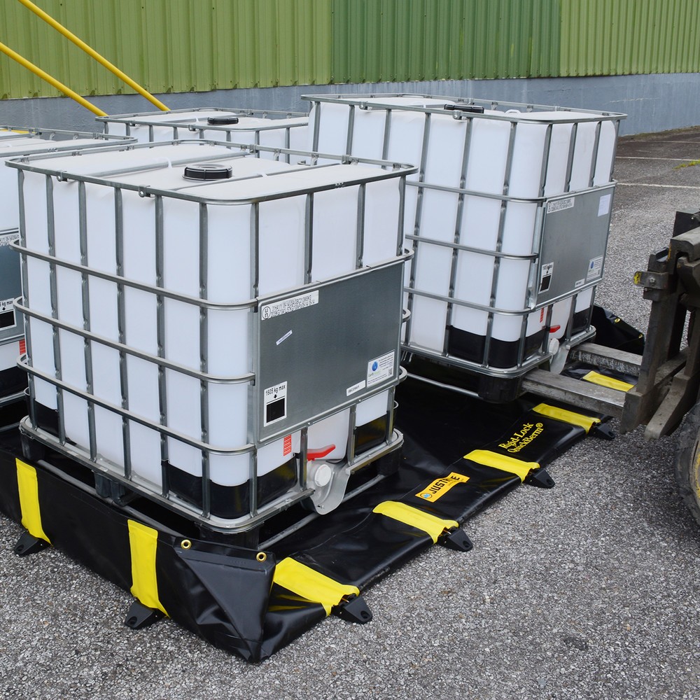 Numéro de l'image du produit 2: Bac pliable Justrite QuickBerm®, capacité 2 820 l