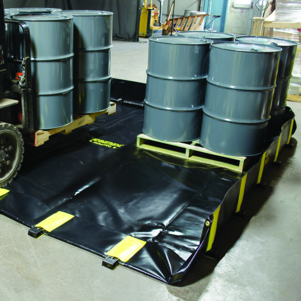 Numéro de l'image du produit 4: Bac pliable Justrite QuickBerm®, capacité 2 820 l