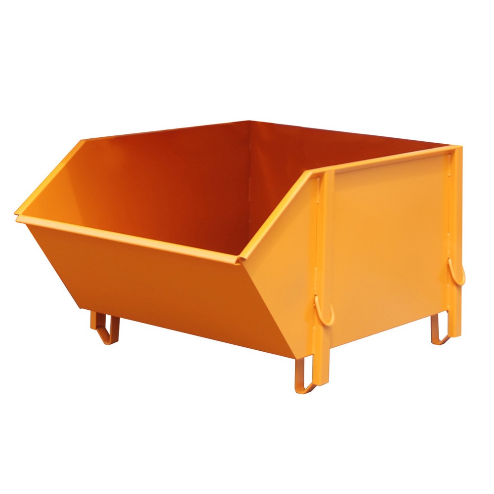 Illustration du produit: Bac pour matériaux de construction Bauer® BBG 100, peint, jaune-orange