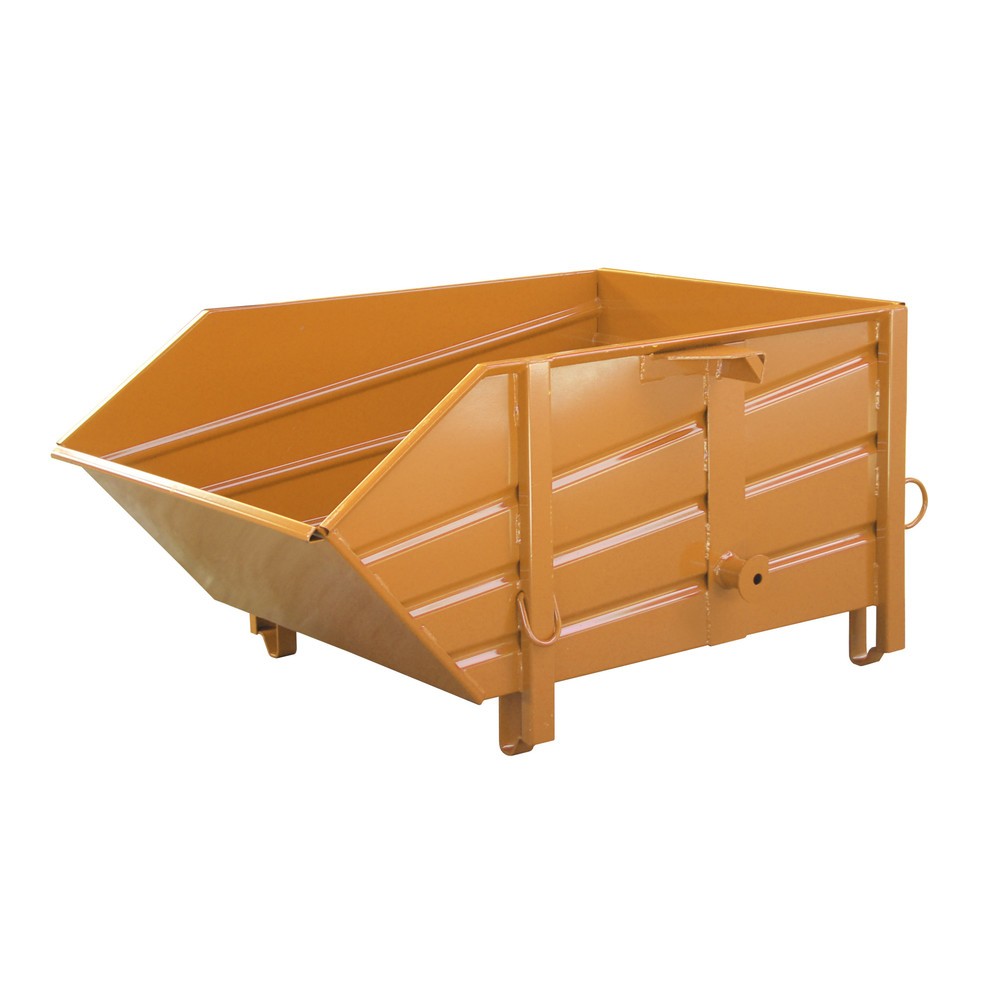 Numéro de l'image du produit 2: Bac pour matériaux de construction Bauer® BBP 100, peint, jaune-orange