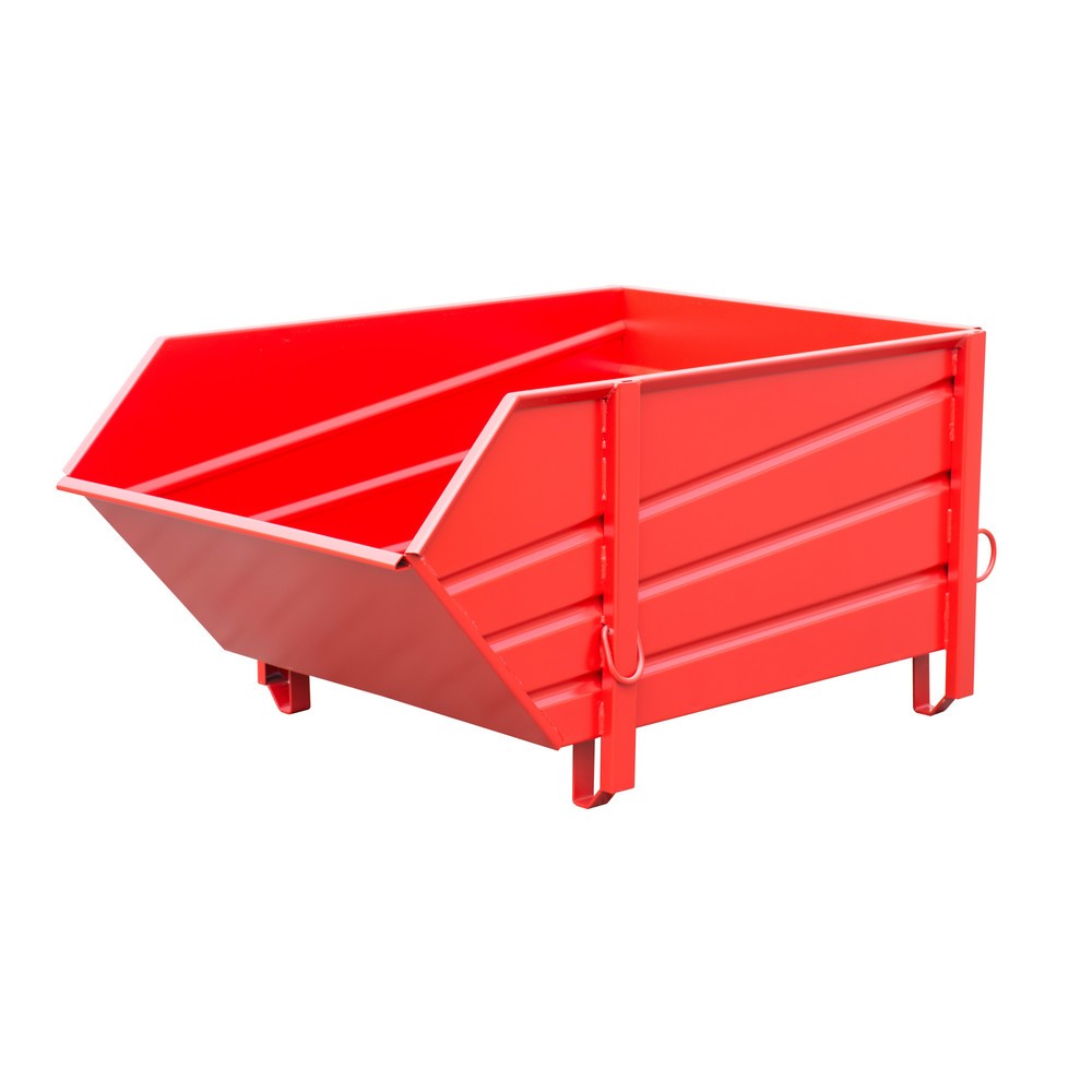 Numéro de l'image du produit 1: Bac pour matériaux de construction Bauer® BBP 100, peint, rouge feu