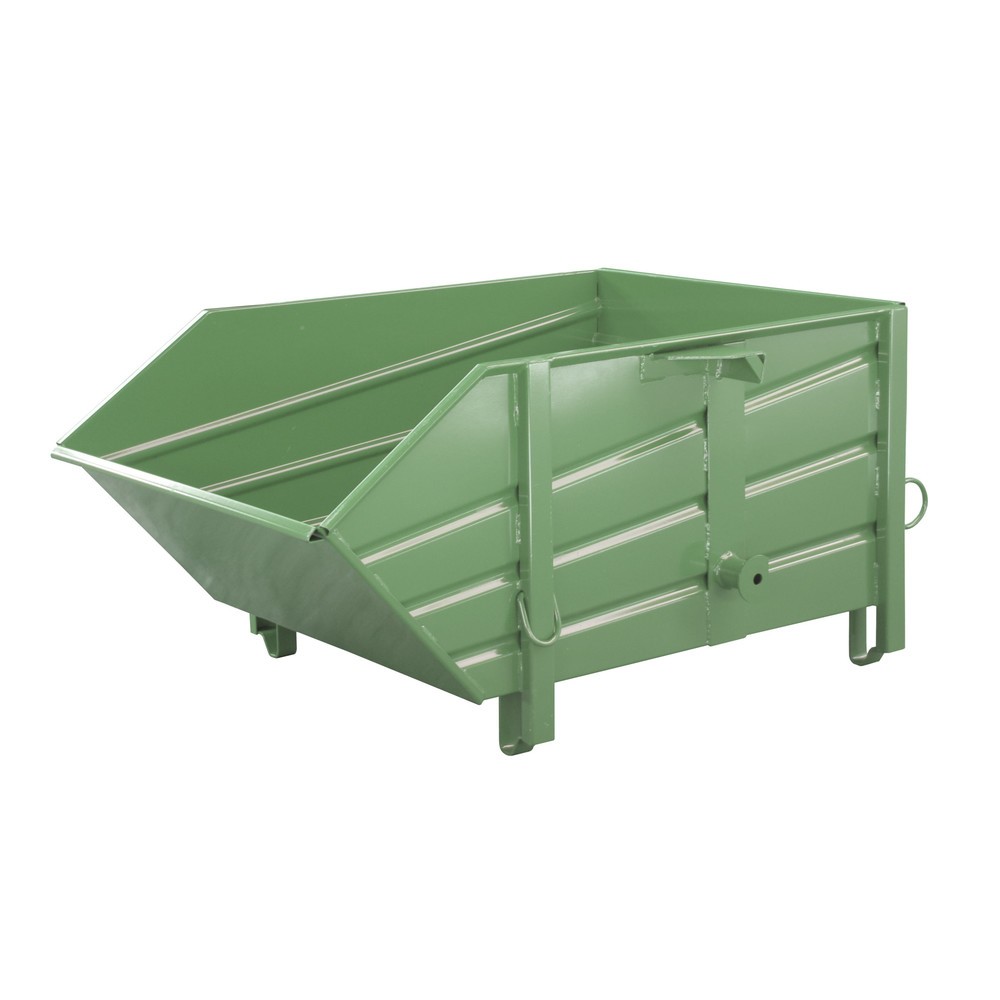 N° de l'image du produit 2 : Bac pour matériaux de construction Bauer® BBP 100, peint, vert réséda