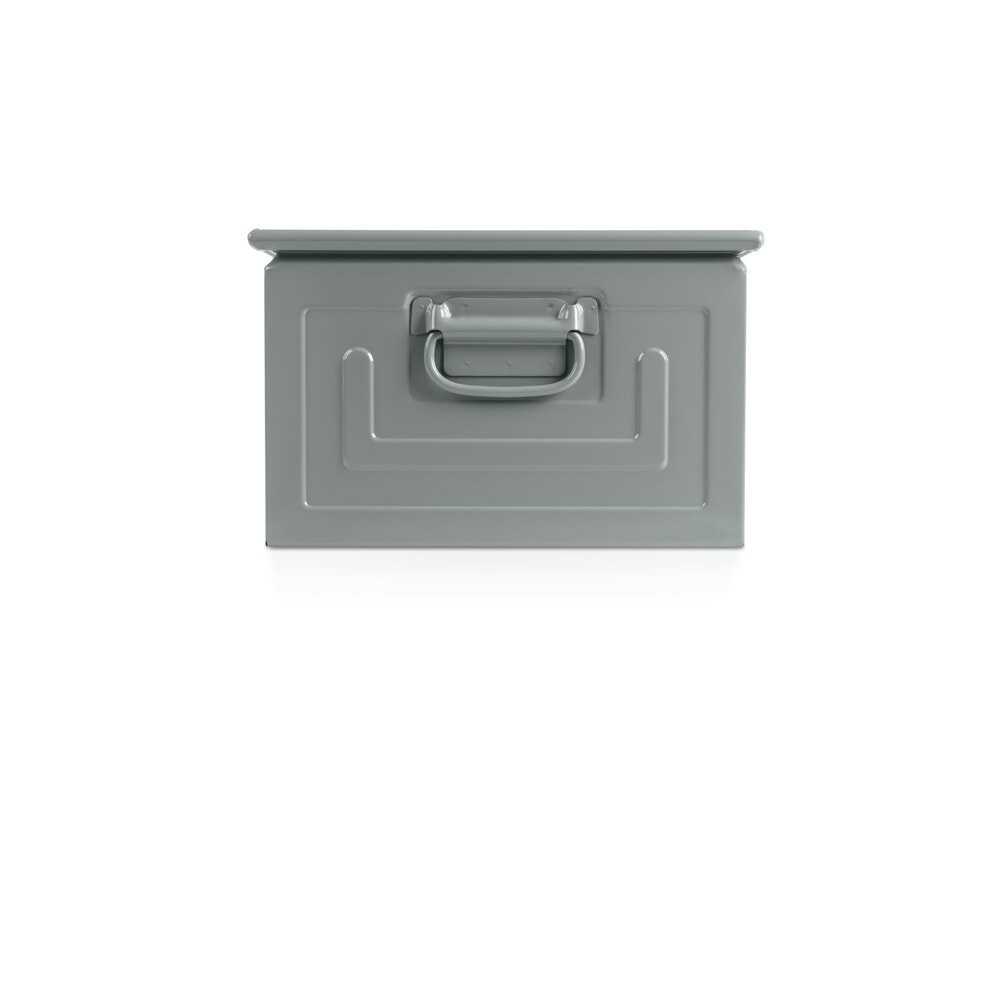 Numéro de l'image du produit 2: Bac à bec tôle d’acier, H x l x P 300 x 450 x 700 mm, petit gris
