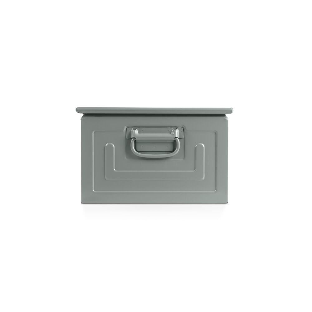 Numéro de l'image du produit 2: Bac à bec tôle d’acier, H x l x P 300 x 450 x 520 mm, petit gris