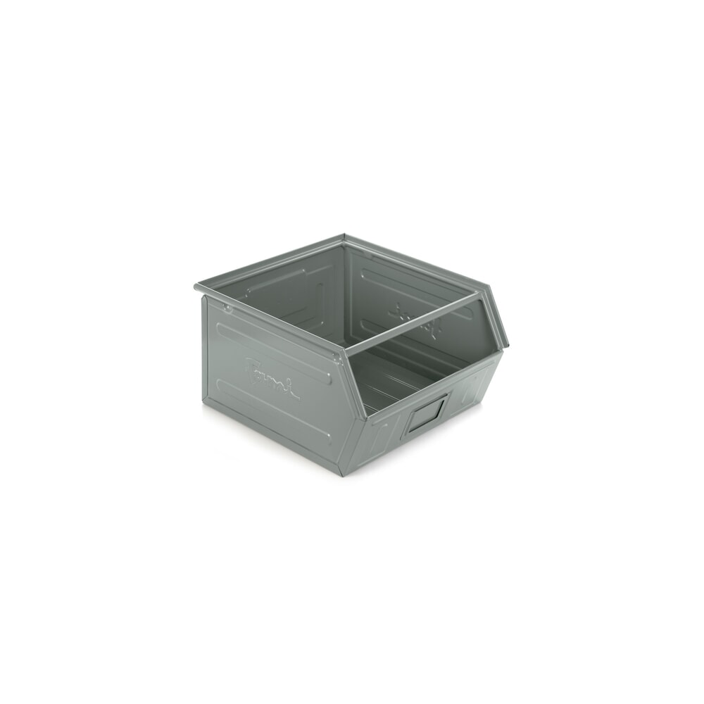 Numéro de l'image du produit 1: Bac à bec tôle d’acier, H x l x P 300 x 450 x 520 mm, petit gris