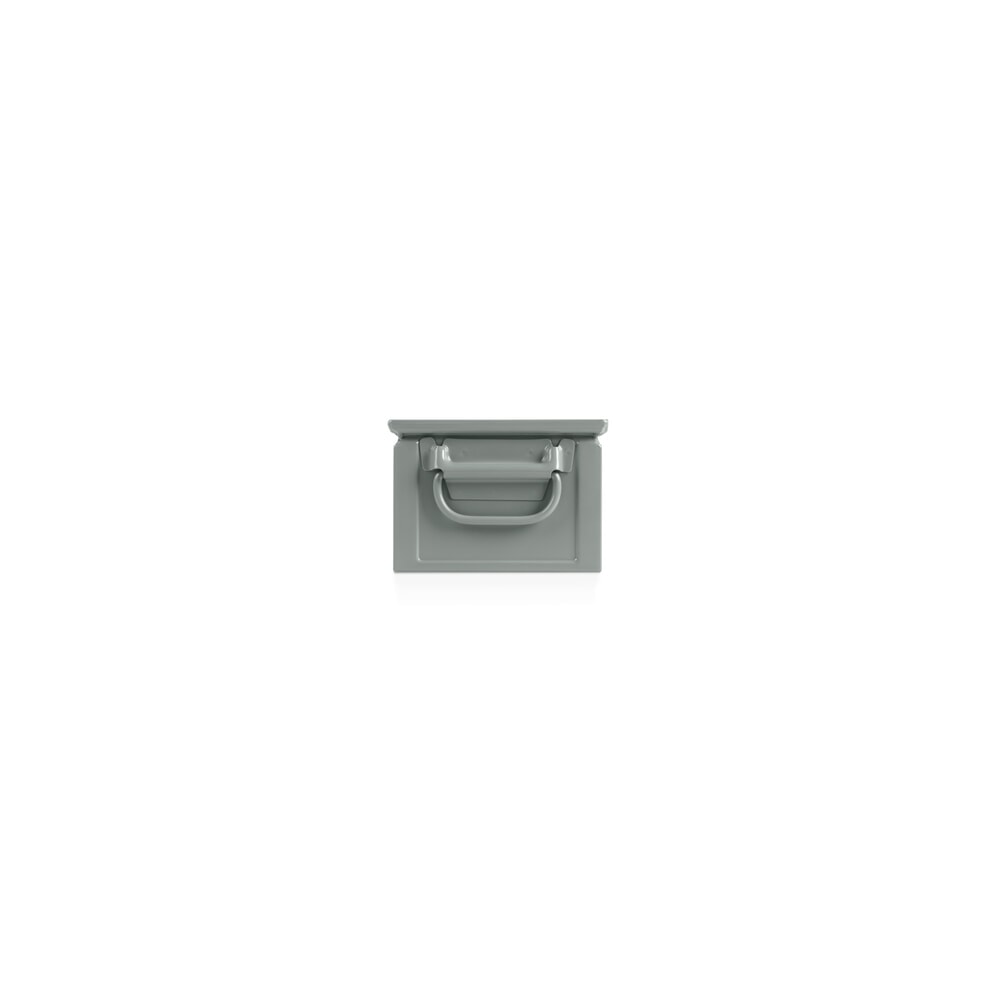 Numéro de l'image du produit 2: Bac à bec tôle d’acier, H x l x P 145 x 200 x 350 mm, petit gris