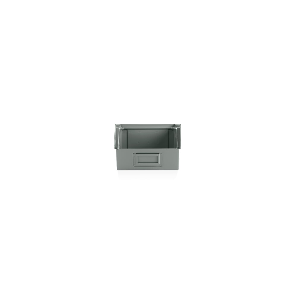 Numéro de l'image du produit 3: Bac à bec tôle d’acier, H x l x P 145 x 200 x 350 mm, petit gris