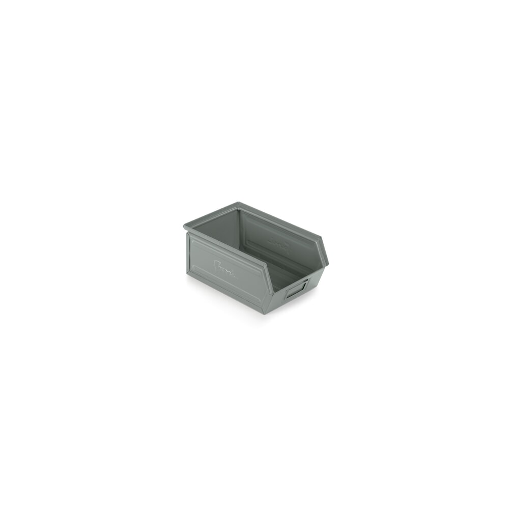 Numéro de l'image du produit 1: Bac à bec tôle d’acier, H x l x P 145 x 200 x 350 mm, petit gris