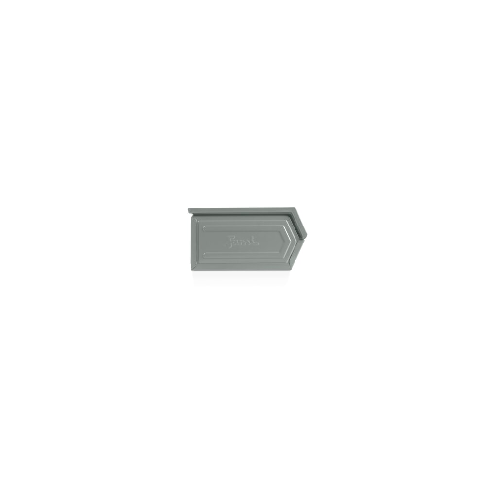 Numéro de l'image du produit 4: Bac à bec tôle d’acier, H x l x P 130 x 140 x 230 mm, petit gris