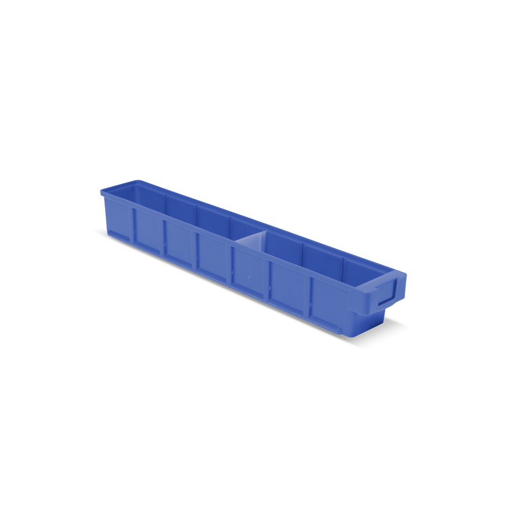 Numéro de l'image du produit 1: Bacs de rayonnage sans fenêtre de visualisation, lxP 93 x 600 mm, bleu