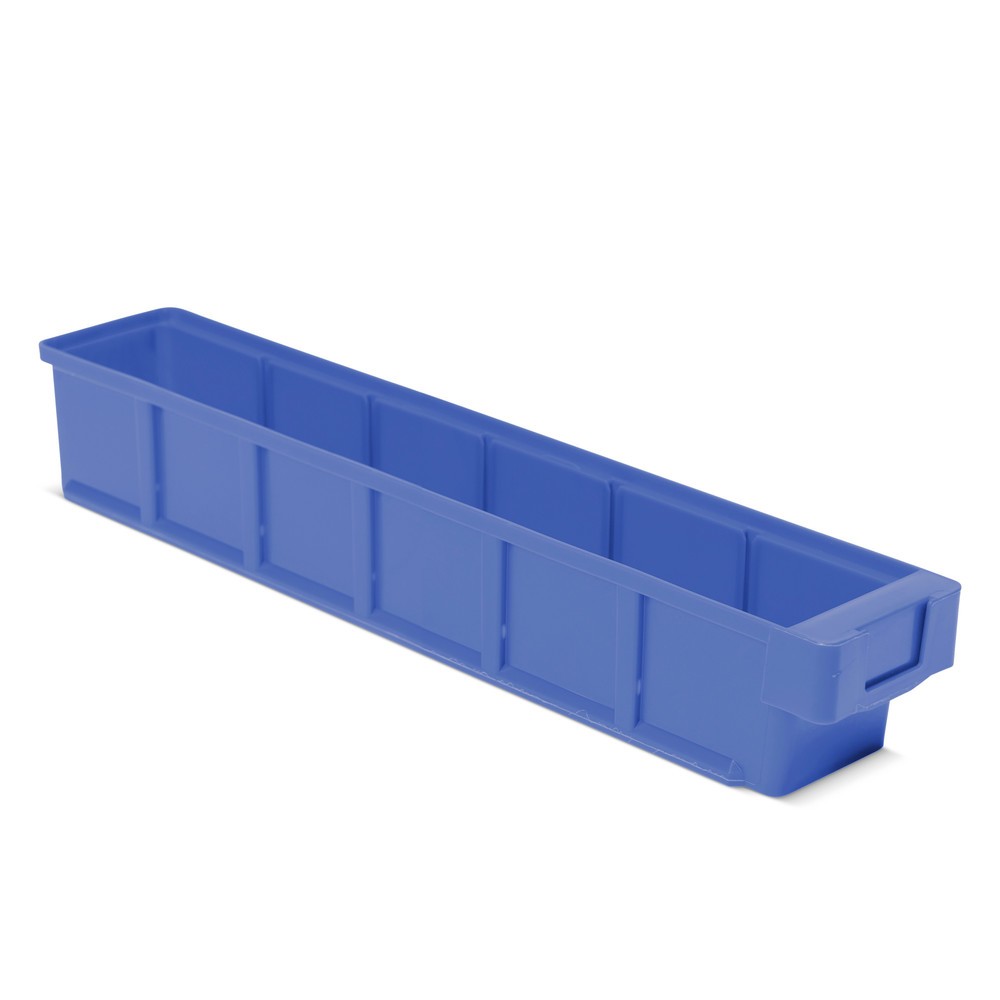 Numéro de l'image du produit 1: Bacs de rayonnage sans fenêtre de visualisation, lxP 93 x 500 mm, bleu