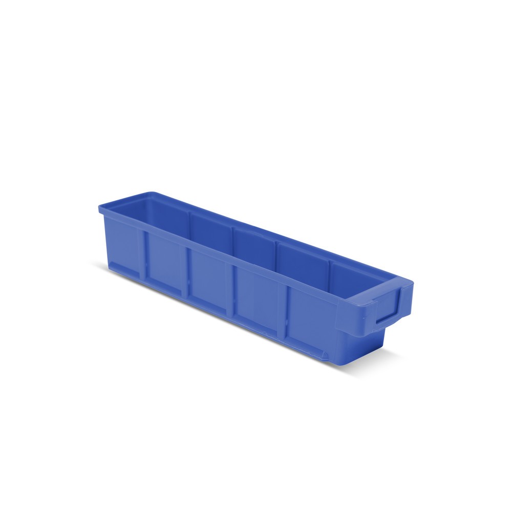 Numéro de l'image du produit 1: Bacs de rayonnage sans fenêtre de visualisation, lxP 93 x 400 mm, bleu