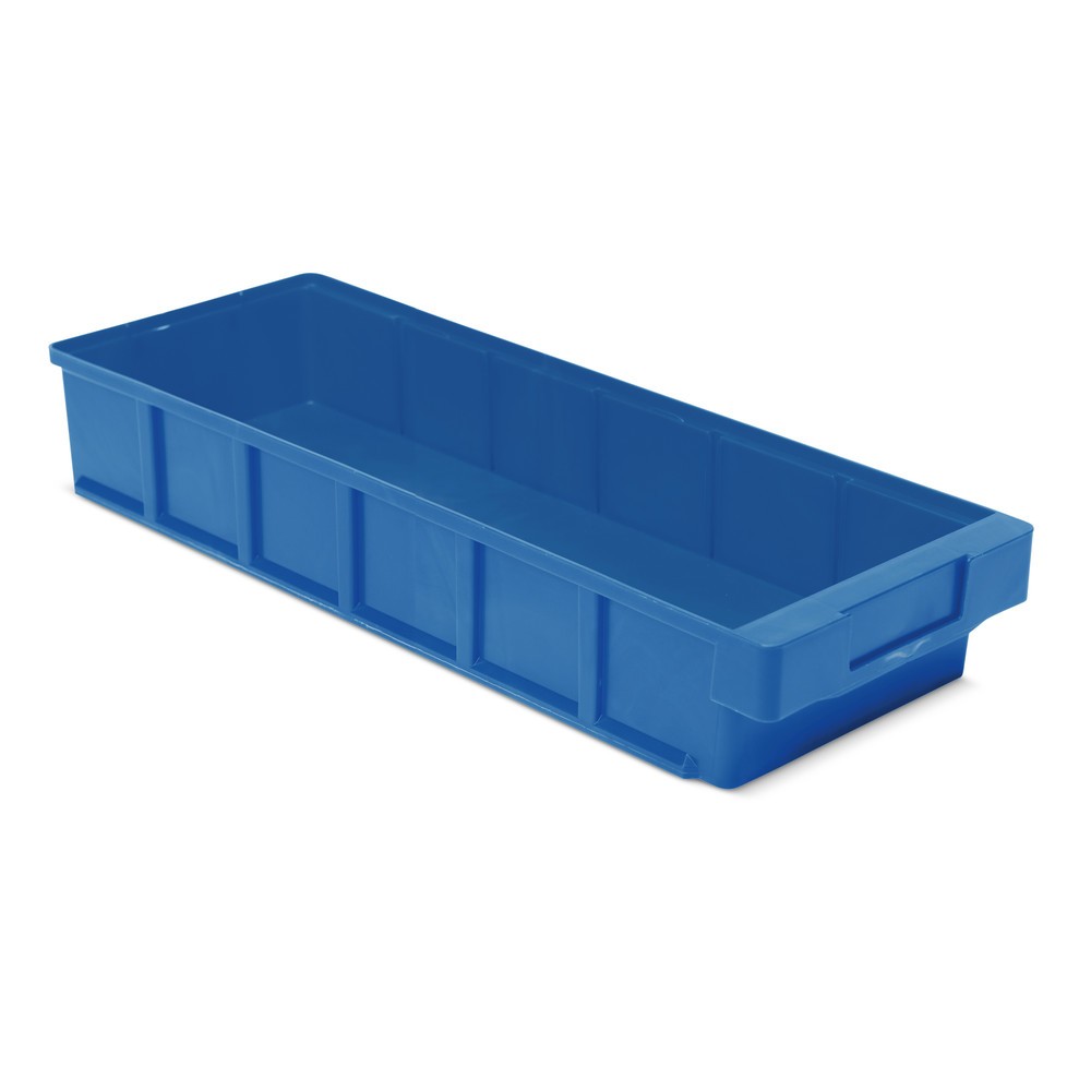 Numéro de l'image du produit 1: Bacs de rayonnage sans fenêtre de visualisation, lxP 186 x 500 mm, bleu