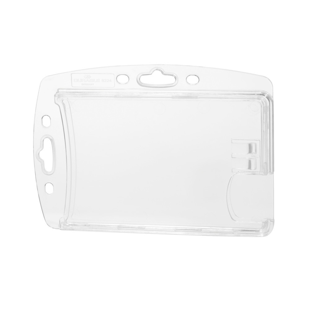 Numéro de l'image du produit 1: Badge porte-carte DURABLE pour 2 cartes d’entreprise, sans fixation