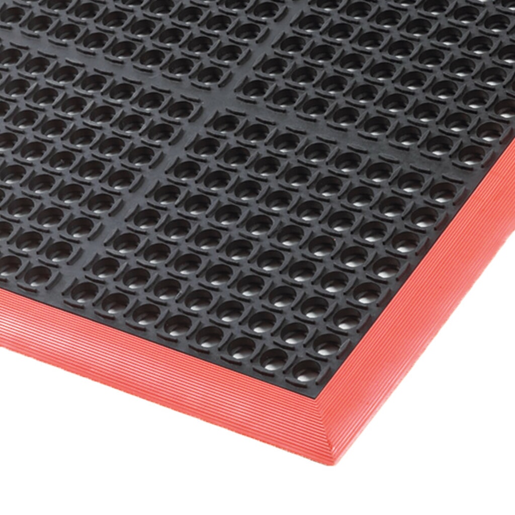 Raccord pour baguette, tapis anti-fatigue en caoutchouc nitrile, L x P 300 x 30 mm, noir Illustration du produit: Raccord pour baguette, tapis anti-fatigue en caoutchouc nitrile, L x P 300 x 30 mm, noir