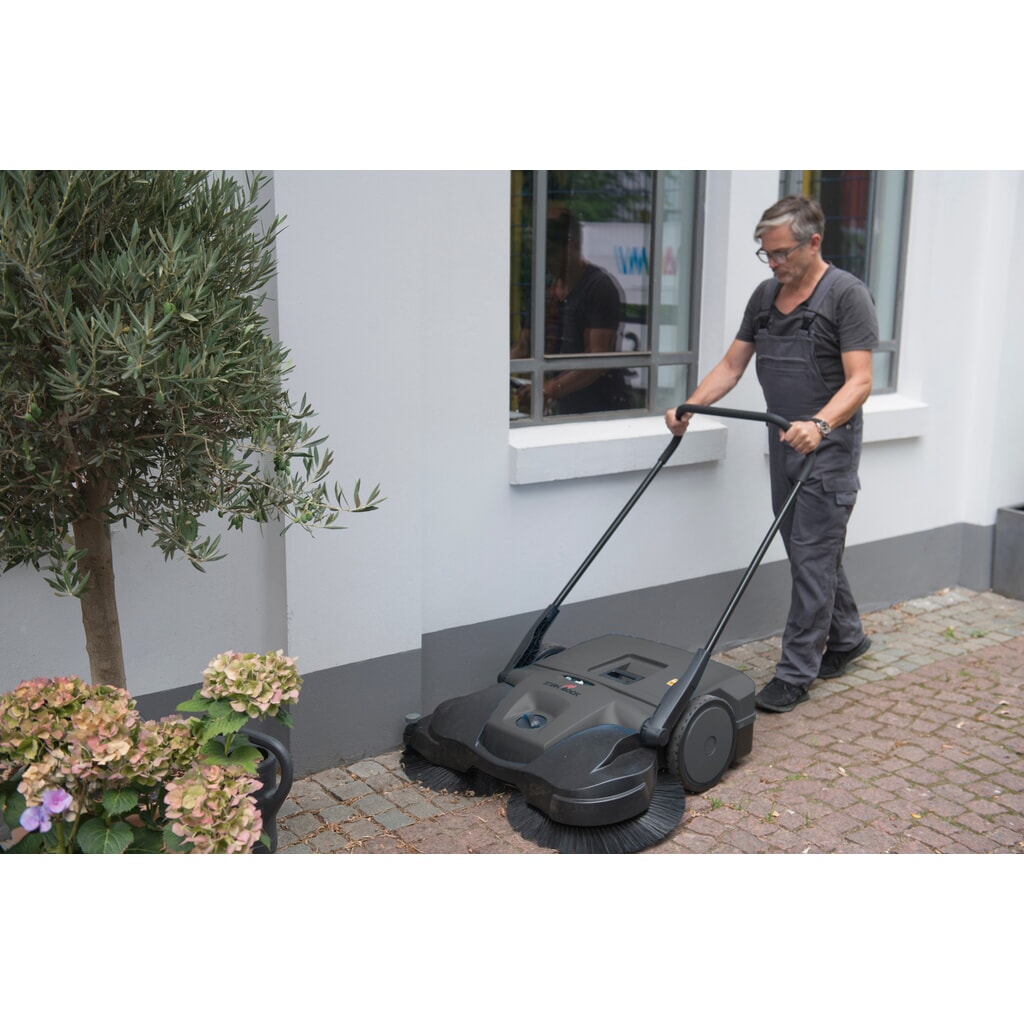 Balayeuse Steinbock® Turbo-Premium, électrique, largeur de balayage 970 mm, RAL 7016 gris anthracite N° de l'image du produit 7 : Balayeuse Steinbock® Turbo-Premium, électrique, largeur de balayage 970 mm, RAL 7016 gris anthracite