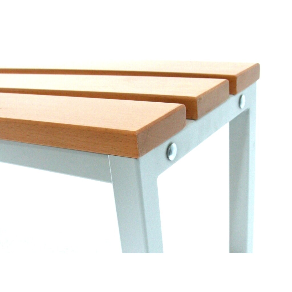 Banc pour vestiaire Steinbock®, longueur 1 000 mm, sans porte-chaussure N° de l'image du produit 3 : Banc pour vestiaire Steinbock®, longueur 1 000 mm, sans porte-chaussure
