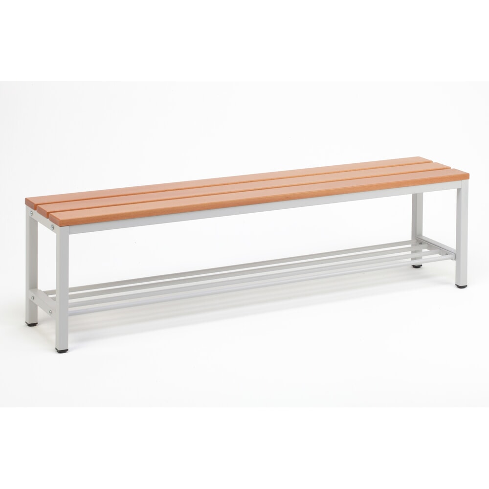 Numéro de l'image du produit 1: Banc pour vestiaire Steinbock®, longueur 1 500 mm, avec porte-chaussure