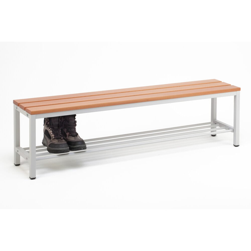 Numéro de l'image du produit 5: Banc pour vestiaire Steinbock®, longueur 1 500 mm, avec porte-chaussure