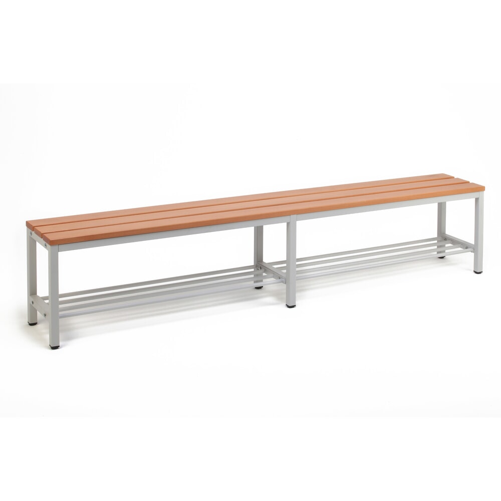 Numéro de l'image du produit 1: Banc pour vestiaire Steinbock®, longueur 2 000 mm, avec porte-chaussure