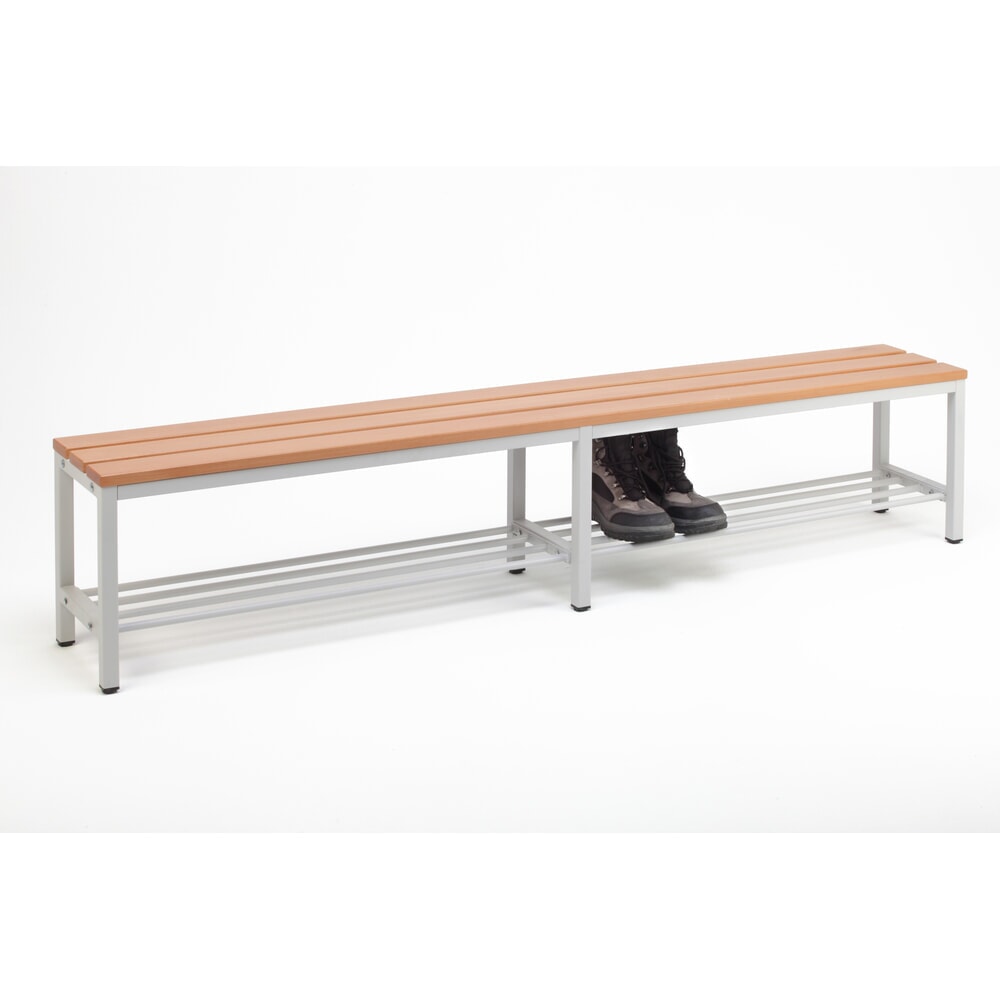 Numéro de l'image du produit 5: Banc pour vestiaire Steinbock®, longueur 2 000 mm, avec porte-chaussure