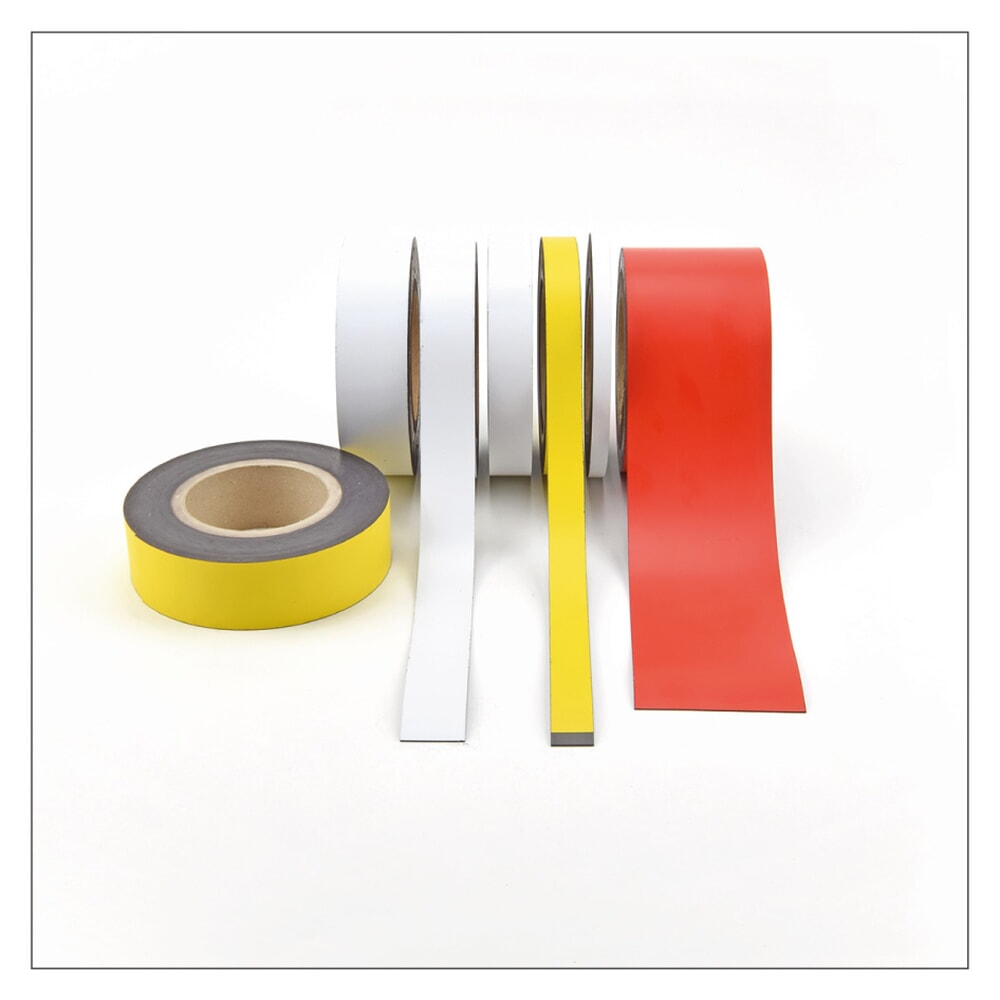 Numéro de l'image du produit 4: Bande de marquage magnétique, rouleau, largeur 30 mm, bleue