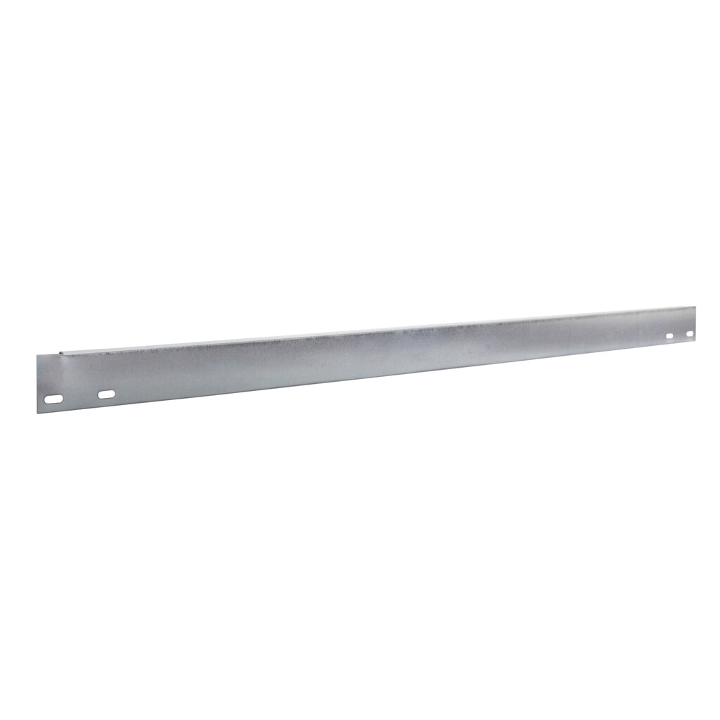 Barre de butée pour rayonnage à tablettes SCHULTE, galvanisée, Hxl 55 x 1 000 mm Illustration du produit: Barre de butée pour rayonnage à tablettes SCHULTE, galvanisée, Hxl 55 x 1 000 mm