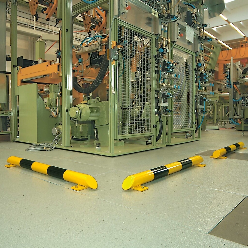 N° de l'image du produit 9 : Barre de protection, utilisation en intérieur, longueur 1 200 mm